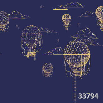 Balloons blue