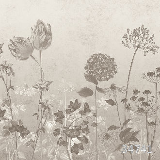 Grey wildflowers